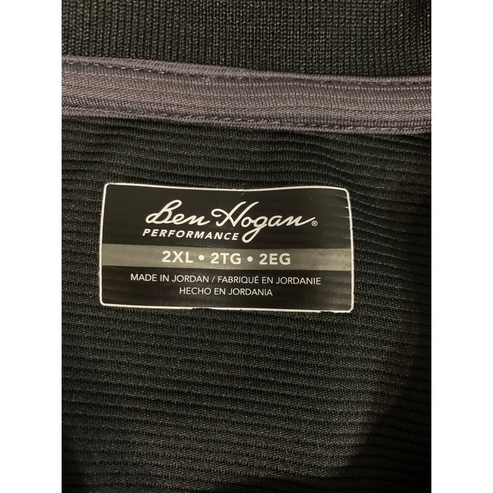 Ben Hogan Men's Performance Easy Care Solid Short Sleeve Polo Shirt Size 2XL - Picture 4 of 9